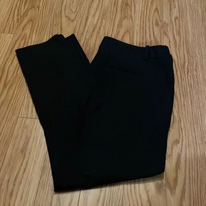 Banana Republic black cotton pants